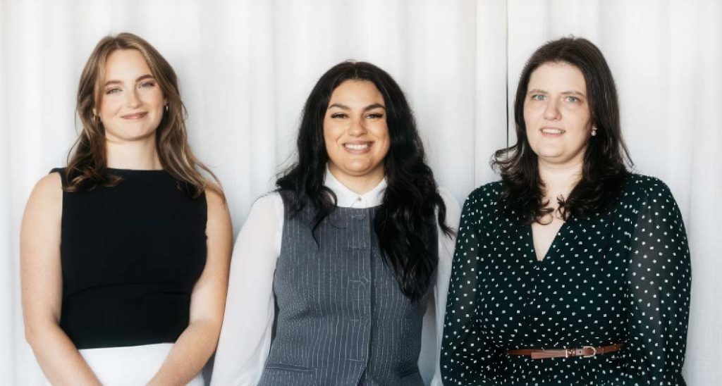 Three female family law lawyers